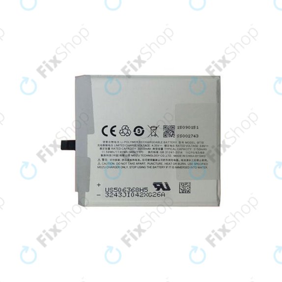 Meizu MX5 - Baterie BT51 3150mAh