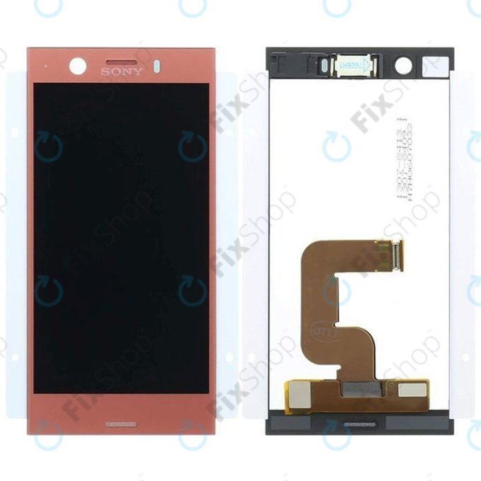 Sony Xperia XZ1 Compact G8441 - Ecran LCD + Sticlă Tactilă (Twilight Pink) - 1310-2241 Genuine Service Pack