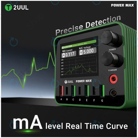 Stație de încărcare multi-port 200W, 2UUL PC01