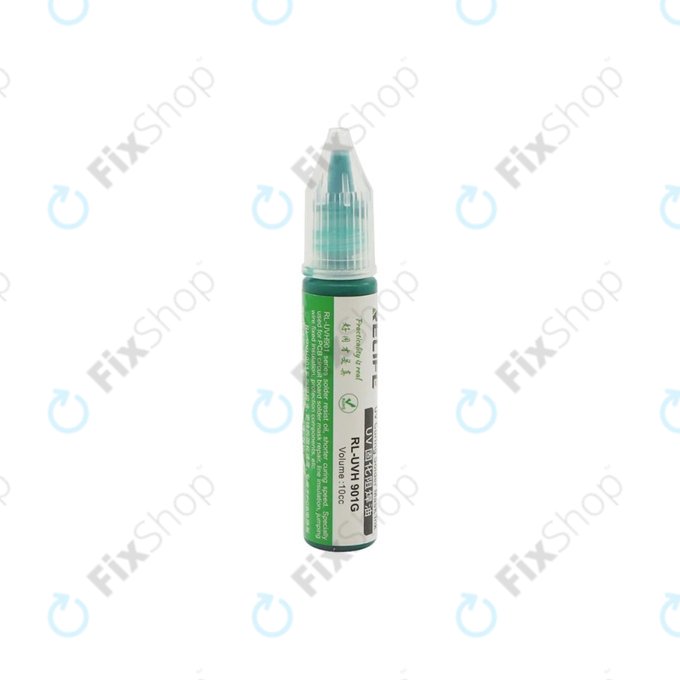 Relife RL-UVH901G - Mască UV Rezistentă de lipit (Verde) (10ml)