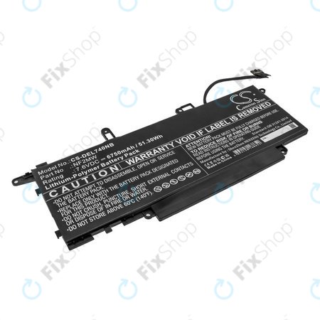 Baterie pentru Dell Latitude 7310 2-in-1, 7400 2-in-1, 6750mAh, Li-Pol, 7.6V, NF2MW, HQ