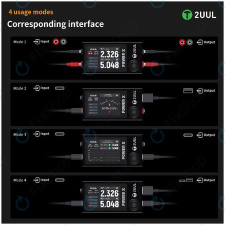 Ampermetru-Voltmetru (tester USB), 2UUL PW11