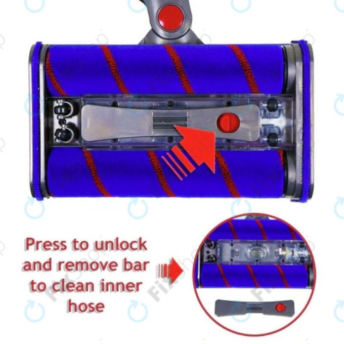 Dyson V-series, Outsize - Duză de Podea cu Role Duble