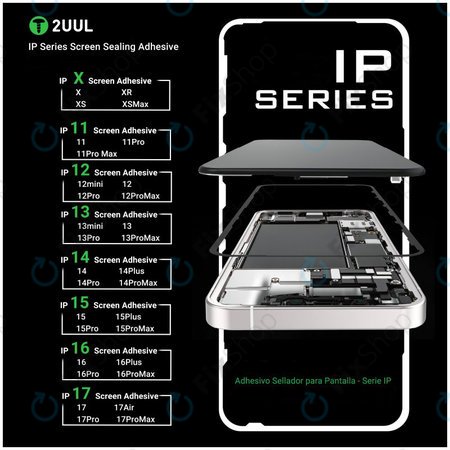 Autocolant de etanșare sub LCD pentru iPhone 12 Pro Max, 2UUL SA12PM