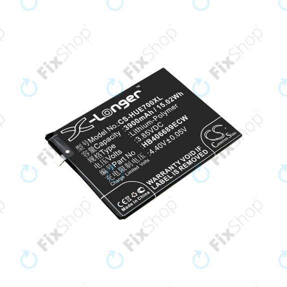 Baterie pentru Huawei Y7, 3900mAh, Li-Pol, 3.85V, HB406689ECW, HQ