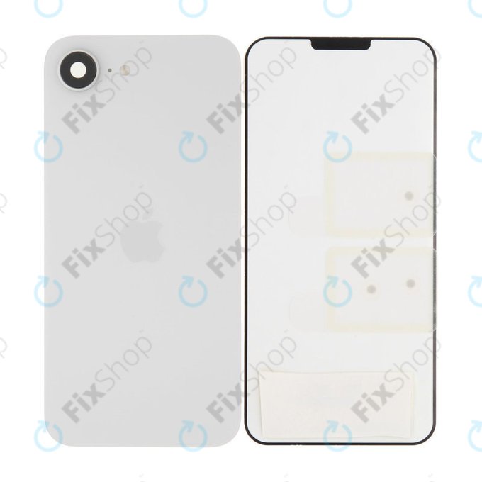 Sticlă Carcasă Spate pentru iPhone 16e | White | 661-49430 | Genuine Apple