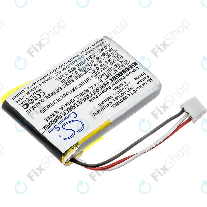 Baterie pentru Logitech MX Master, 450mAh, Li-Pol, 3.7V, AHB303450, HQ