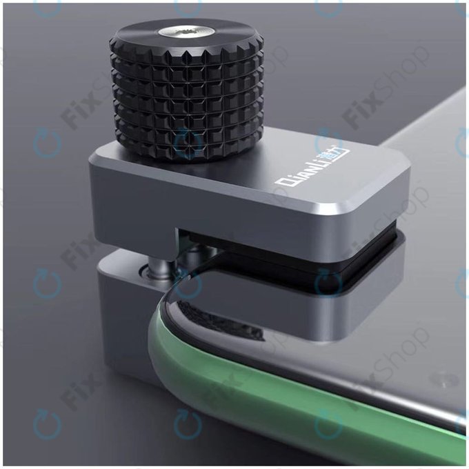 QianLi - Clemă metalică cu umplutură din cauciuc - Span 11mm (4buc)