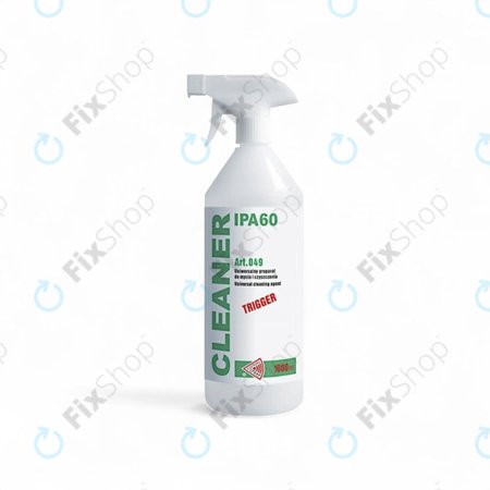 Izopropanol 60%, 1000 ml, cu pulverizator, Cleanser IPA