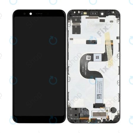 Xiaomi Mi A2 - Ecran LCD + Sticlă Tactilă + Ramă (Black) - 5606100530B6 Genuine Service Pack
