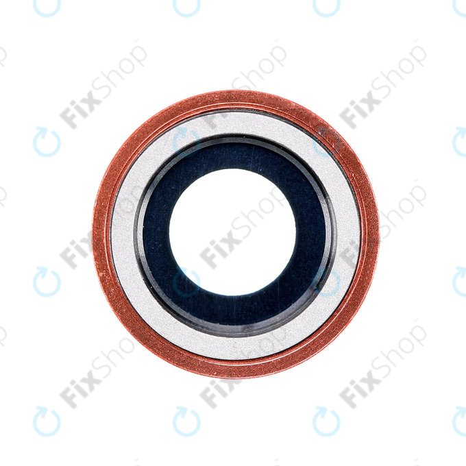 Apple iPhone XR - Sticlă Cameră Spate cu Ramă (Coral)