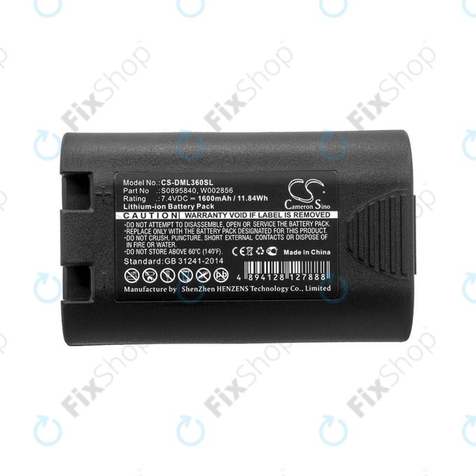 Baterie pentru Dymo Labelmanager, Rhino, 1600mAh, Li-Ion, 7.4V, S0895840, HQ