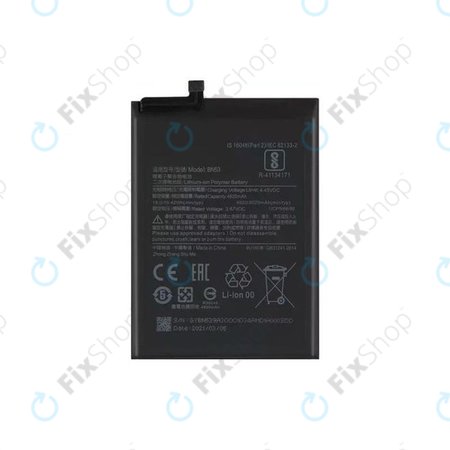 Xiaomi Redmi Note 9 Pro - Baterie BN53 5020mAh