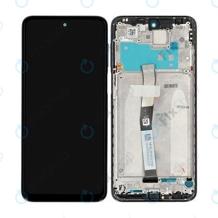 Xiaomi Redmi Note 9 Pro - Ecran LCD + Sticlă Tactilă + Ramă (Glacier White) - 560002J6B200 Genuine Service Pack