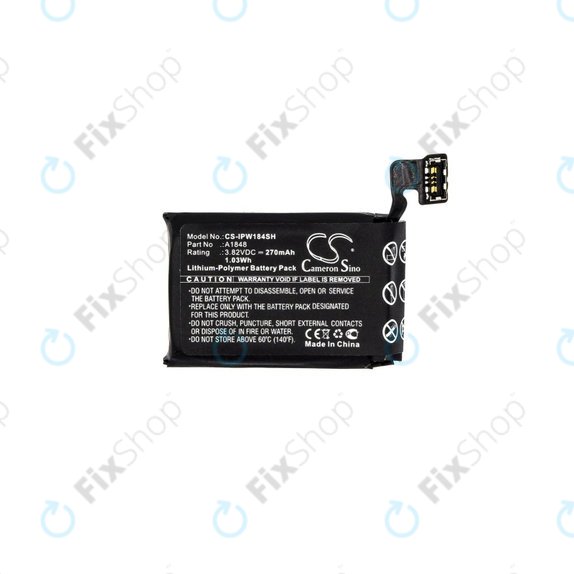 Apple Watch 3 38mm - Baterie A1848 (GPS + Cellular Version) 270mAh HQ