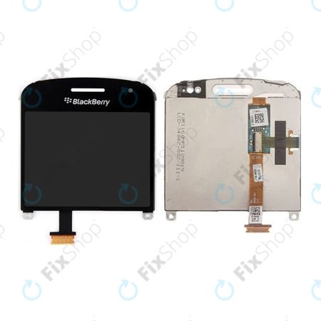 Blackberry Bold Touch 9900 - Ecran LCD + Sticlă Tactilă + Ramă Verzia 002 (Black) TFT