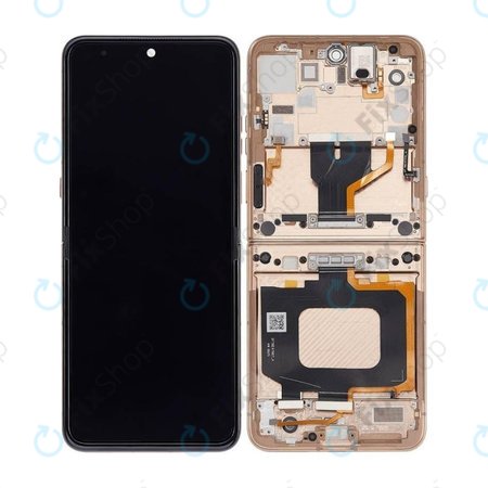 Motorola Razr 60 Ultra - Ecran LCD + Sticlă Tactilă + Ramă (Mountain Trail) - 5D68C29812 Genuine Service Pack