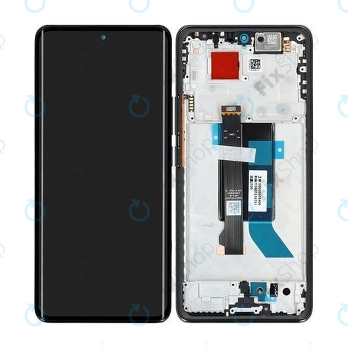 Xiaomi Poco X7 24095PCADG - Ecran LCD + Sticlă Tactilă + Ramă (Black) - 5600010O16P00 Genuine Service Pack