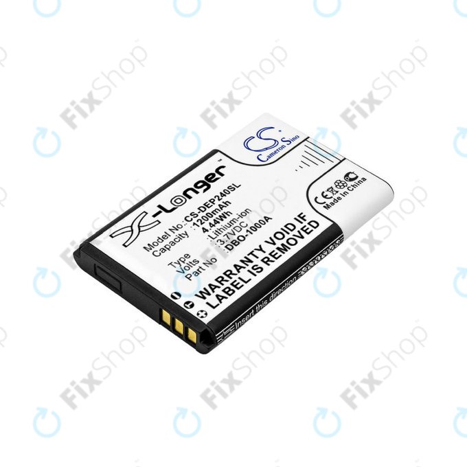 Baterie pentru Doro 1370, 1372, 2404, 6040, 1200mAh, Li-ion, 3.7V, DBO-1000A, HQ