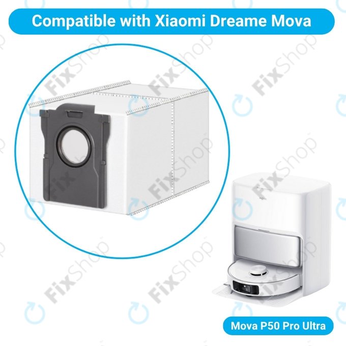 Xiaomi Mova P50 Pro Ultra - Sac de praf