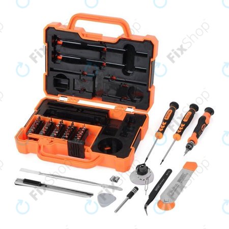 Jakemy JM-8139 - Set de Unelte de service pentru servicii electronice în Valiză Profi 45în1