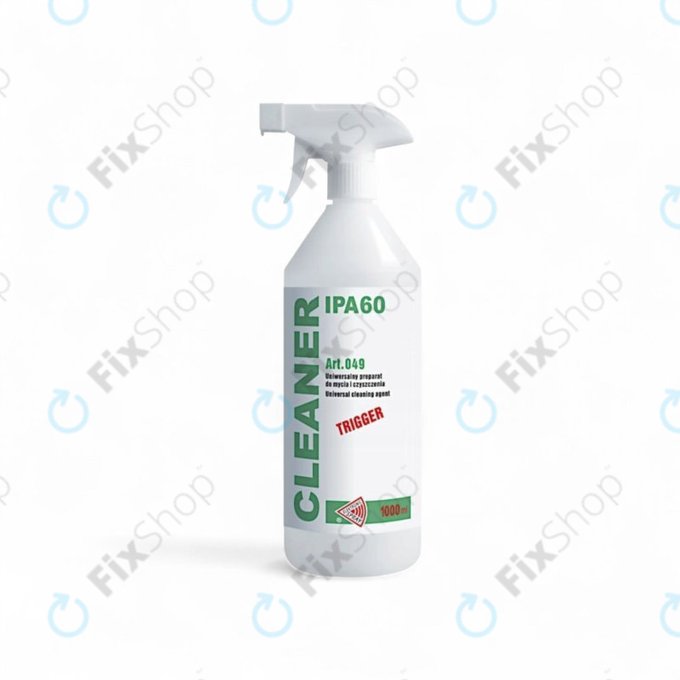 Izopropanol 60%, 1000 ml, cu pulverizator, Cleanser IPA