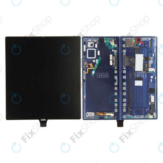 Samsung Galaxy Z Fold 7 F966B - Ecran LCD + Sticlă Tactilă + Ramă (Blue Shadow) - GH82-37548B Genuine Service Pack