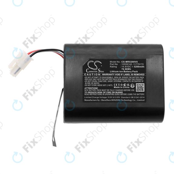 Baterie pentru Miele Scout RX2, RX3, 5200mAh, Li-Ion, 14.8V, 10559142, HQ