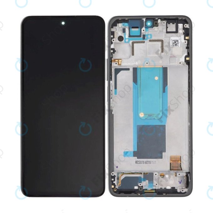 Xiaomi Redmi Note 11 Pro+ 5G 21091116UG - Ecran LCD + Sticlă Tactilă + Ramă (Mysterious Black) OLED