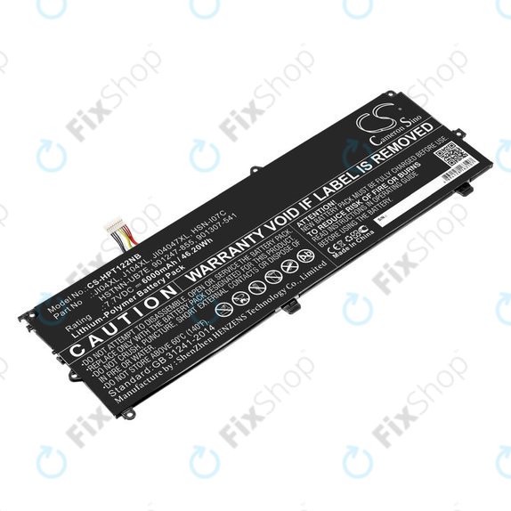 Baterie pentru HP Elite X2 1012 G2, 6000mAh, Li-Pol, 7.7V, JI04XL, HQ