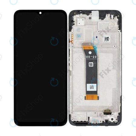 Xiaomi Poco M5, Redmi 10 5G - Ecran LCD + Sticlă Tactilă + Ramă (Black) - 560001L19C00 Genuine Service Pack