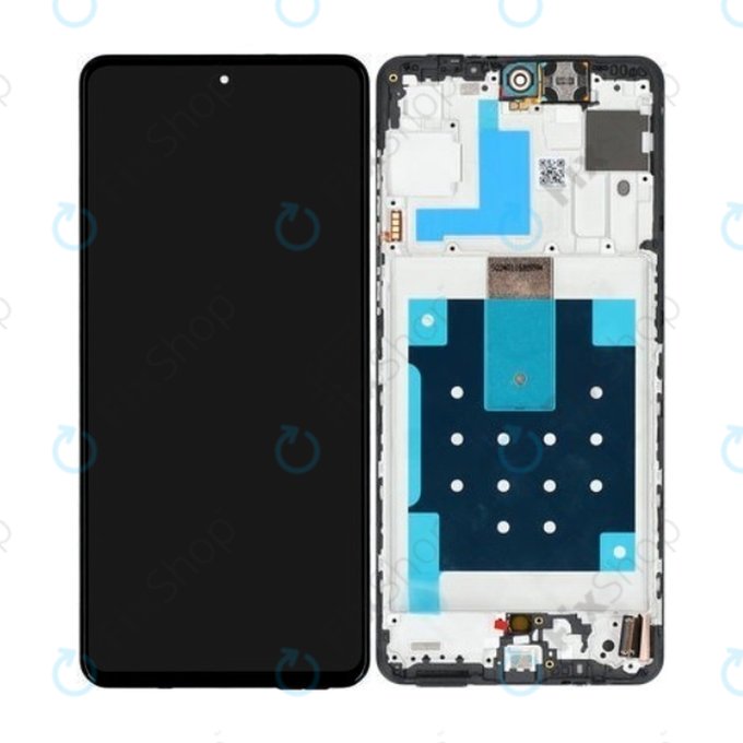 Samsung Galaxy M55 M556B - Ecran LCD + Sticlă Tactilă + Ramă (Black) - GH81-25791A Genuine Service Pack