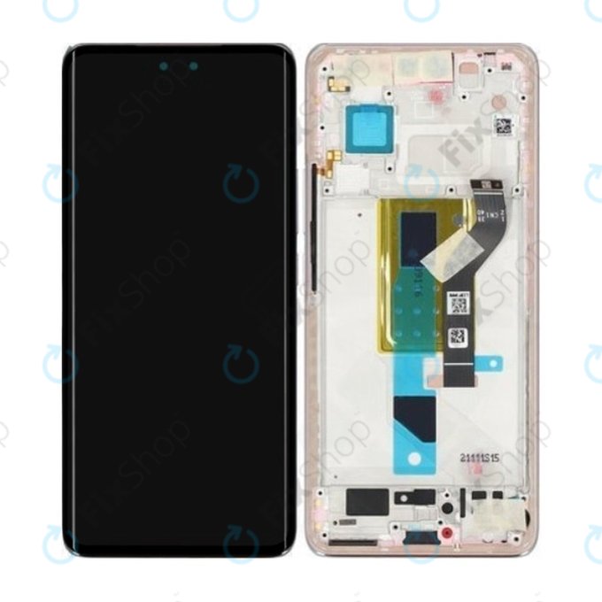 Xiaomi 13 Lite - Ecran LCD + Sticlă Tactilă + Ramă (Lite Pink) - 5600050L9S00 Genuine Service Pack