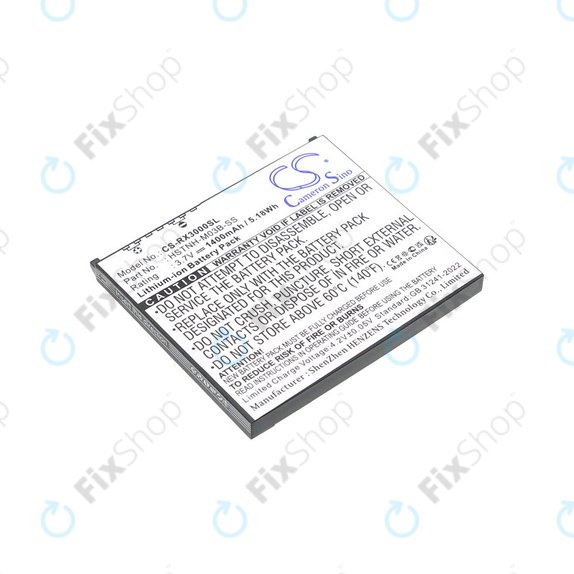Baterie pentru HP Compaq iPAQ rx3000, rx3115, rx3700, hx2110, hx2790, 1400mAh, Li-Ion, 3.7V, HSTNH-M03B-SS, HQ