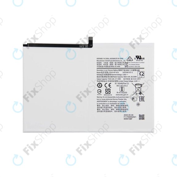 Samsung Galaxy Tab A8 10.5 SM-X200, SM-X205 - Baterie HQ-6300NA 7040mAh