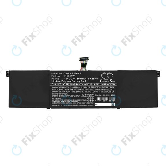Baterie pentru Xiaomi Mi Pro 15.6 i3, i5, i6, 7800mAh, Li-Pol, 7.6V, R15B01W, HQ