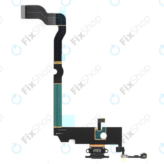 Apple iPhone XS Max - Conector de Încărcare + Cablu Flex (Space Gray)
