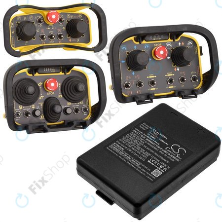 Baterie pentru Autec Funkfernsteuerung Air, Modular AJM, 1400mAh, Li-Ion, 7.4V, LPM02, HQ