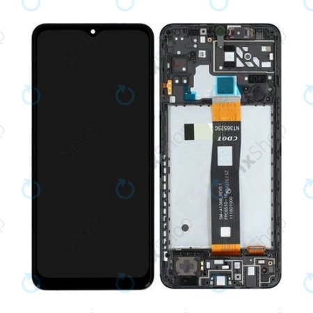 Samsung Galaxy A04S A047F - Ecran LCD + Sticlă Tactilă + Ramă (Black) - GH82-29805A, GH82-29806A Genuine Service Pack