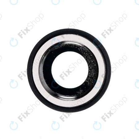 Apple iPhone XR - Sticlă Cameră Spate cu Ramă (Black)