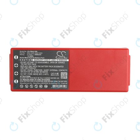 Baterie pentru HBC Radiomatic Spectrum, 2000mAh, Ni-MH, 6V, BA214061, HQ