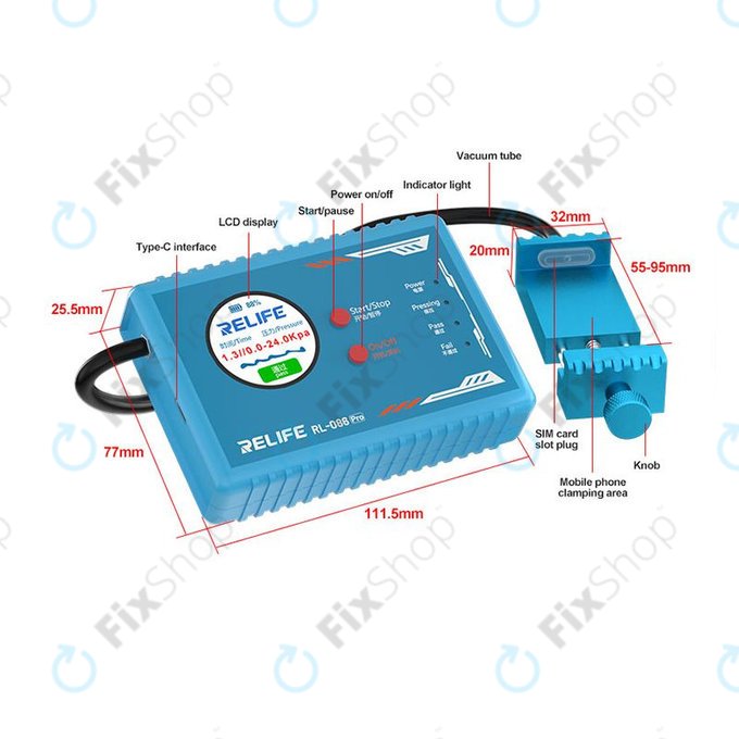Detector inteligent de etanșeitate la aer pentru telefoane mobile RELIFE RL-086 Pro