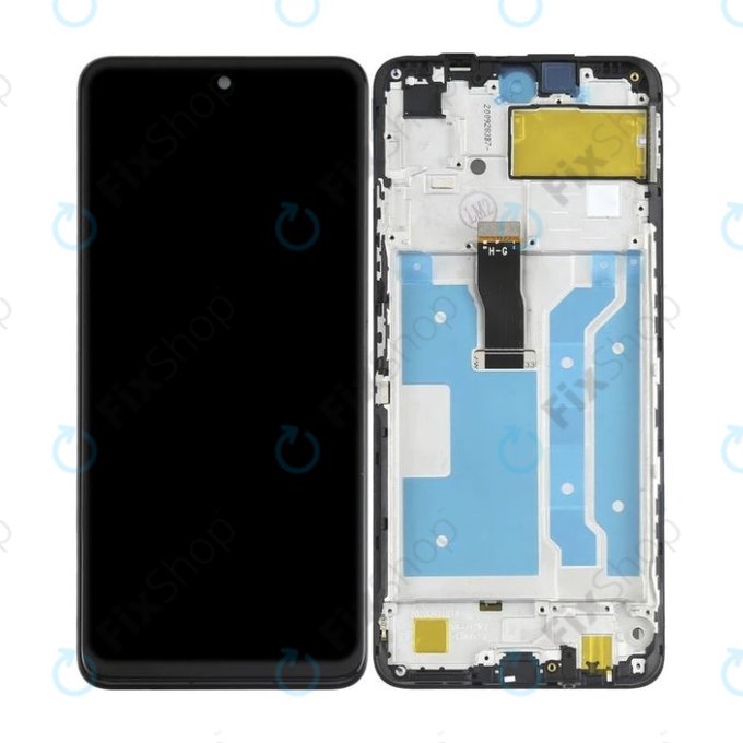 Huawei P Smart (2021) - Ecran LCD + Sticlă Tactilă + Ramă (Midnight Black) TFT