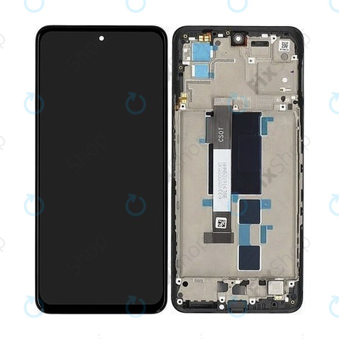 Xiaomi Poco X3 GT 21061110AG - Ecran LCD + Sticlă Tactilă + Ramă (Stargaze Black) - 560003K10A00 Genuine Service Pack
