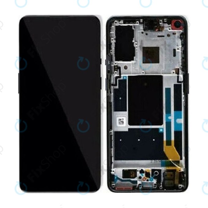 OnePlus 9 - Ecran LCD + Sticlă Tactilă + Ramă (Astral Black) OLED