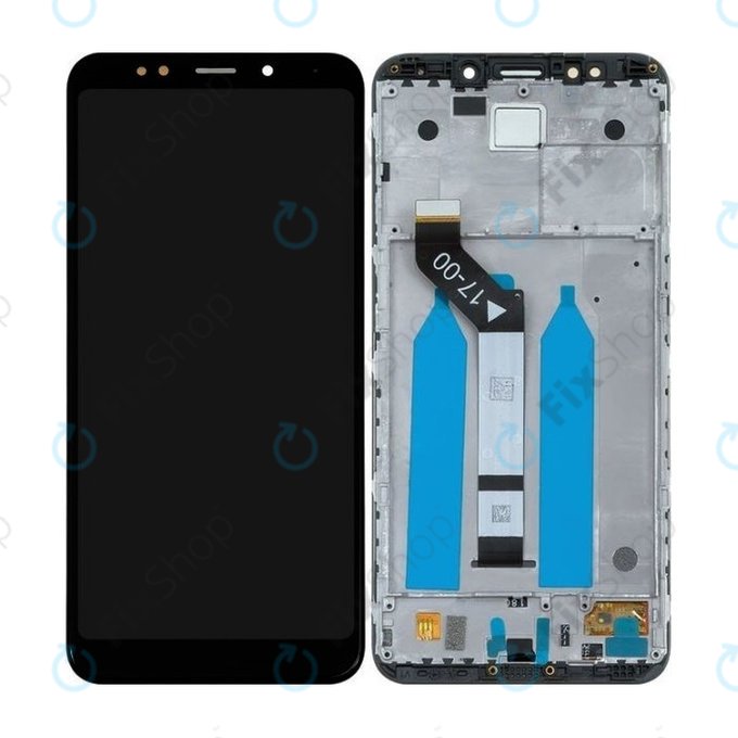 Xiaomi Redmi 5 Plus (Redmi Note 5) - Ecran LCD + Sticlă Tactilă + Ramă (Black) - 560610032033 Genuine Service Pack