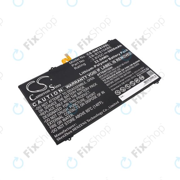Baterie pentru Samsung Galaxy Tab S2, 5800mAh, Li-Pol, 3.8V, EB-BT810ABE, HQ