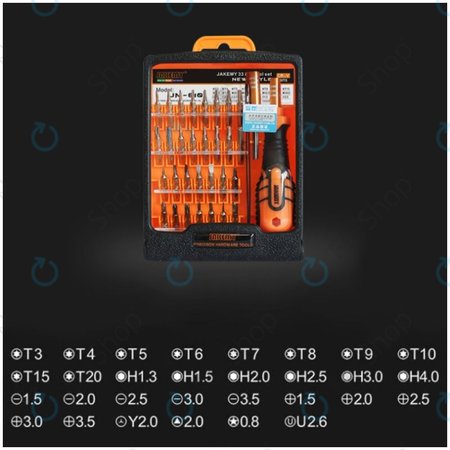 Jakemy JM-8101 - Set de Unelte de service pentru service electronic 33in1