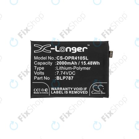 Oppo Reno 4 Pro CPH2109 - Baterie BLP787 2000mAh HQ