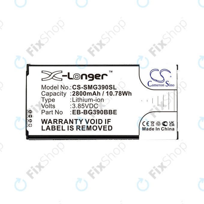 Baterie pentru Samsung Galaxy Xcover 4, 4S, 2800mAh, Li-Ion, 3.85V, EB-BG390BBE, HQ